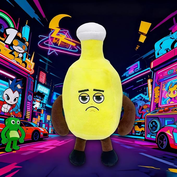 Steal a Brainrot Yellow Bottle Guy Vibrant Decorative Collectible – 11.8 Inch Display Piece, Stylish Home Accent & Enthusiast Favorite