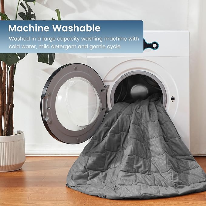 SLEEP ZONE Waterproof Mattress Protector Pad Twin Machine Washable, Breathable Mattress Topper with Deep Pockets, All-Season Use, Hotel Quality (Twin, Grey)