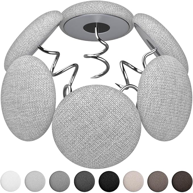 12 Colors Fabric Covered Button Twist Pins Dust Ruffle Pins- for Sofa，Upholstery，Armchair Caddies, Armrest Covers,Bed Skirts, Slipcovers, Headliners (12, Light Gray)