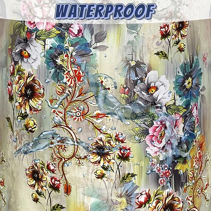 Beautiful Floral Laundry Basket Oxford Cloth Colorful Flowers Laundry Hamper With Handle Foldable Portable Clothes Storage Basket Funny Laundry Bag 18.9"x16.5" For Laundry Room/Bedroom/Bathrooms
